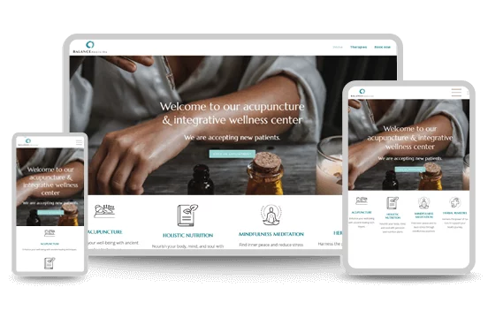 Maintenance and updates example website